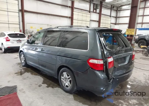 2006 Honda Odyssey Ex-L from USA, damaged, VIN 5FNRL38726B456867